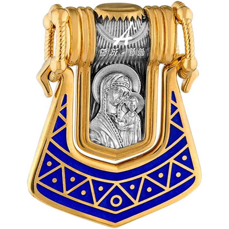 Казанская икона с цатой