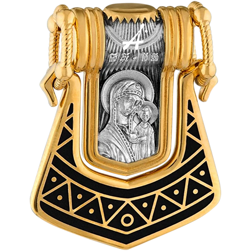 Казанская икона с цатой
