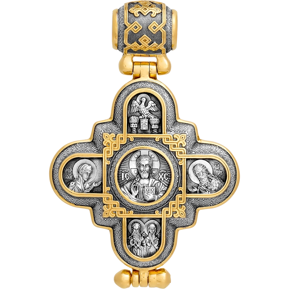 Семейный крест-мощевик